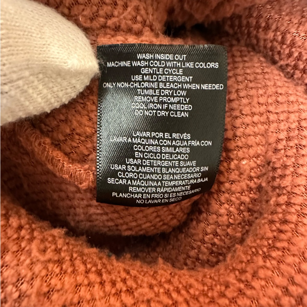 32 Heat Rust Sherpa Jacket size XL / XXL Women - Picture 9 of 13